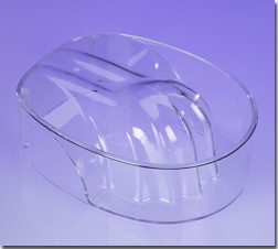 Clear Manicure Bowl