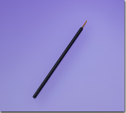 Fine Eyeliner Brush, Black Handle