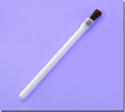 Lip Brush, White Handle