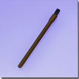 Nylon Lip Brush, Brown Handle (Close-Out Special)