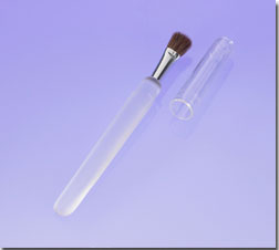 Frosted Lip Brush with Clear Cap
