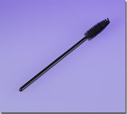Full Head Mascara Brush, Black Handle