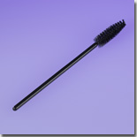 Full Head Mascara Brush, Black Handle