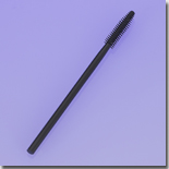 Silicon Standard Mascara Wand, Black