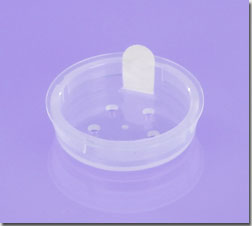 5 Gram Natural Sifter with Applied Sifter Sticker & Tab
