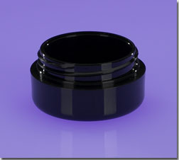 5 Gram Black Jar Base