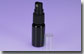 15ml Black Bottle with Black Sprayer and Overcap