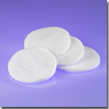 Plain Cotton Round Pad