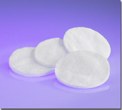 Plain Large Cotton Round Pad