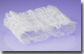 4" Disposable Stretch Head Band, White