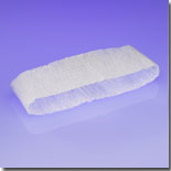 2" Disposable Stretch Head Band, White